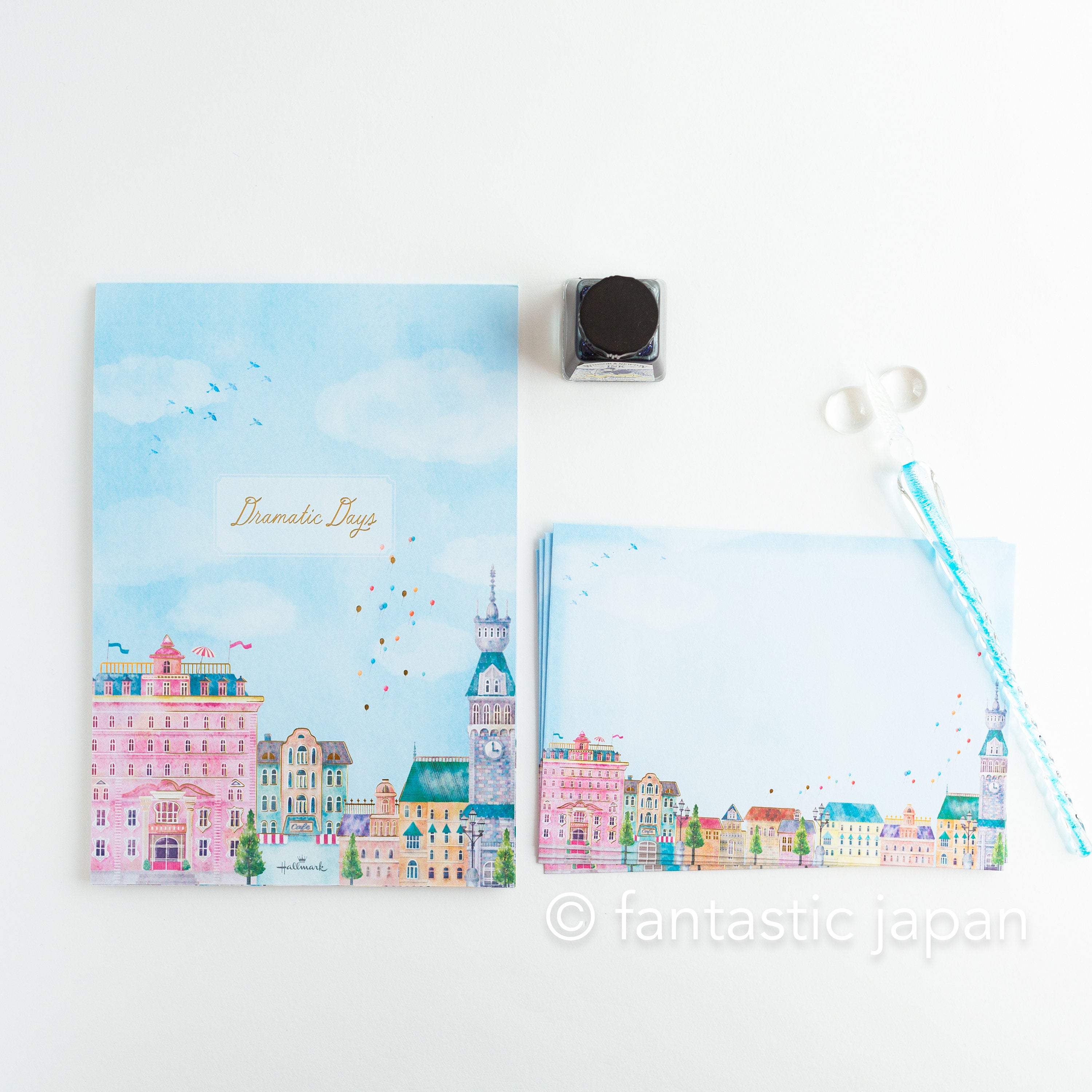Sample Hallmark Writing Hallmark Writing Letter Pad and Envelopes -Dramatic Days – Fantastic Japan