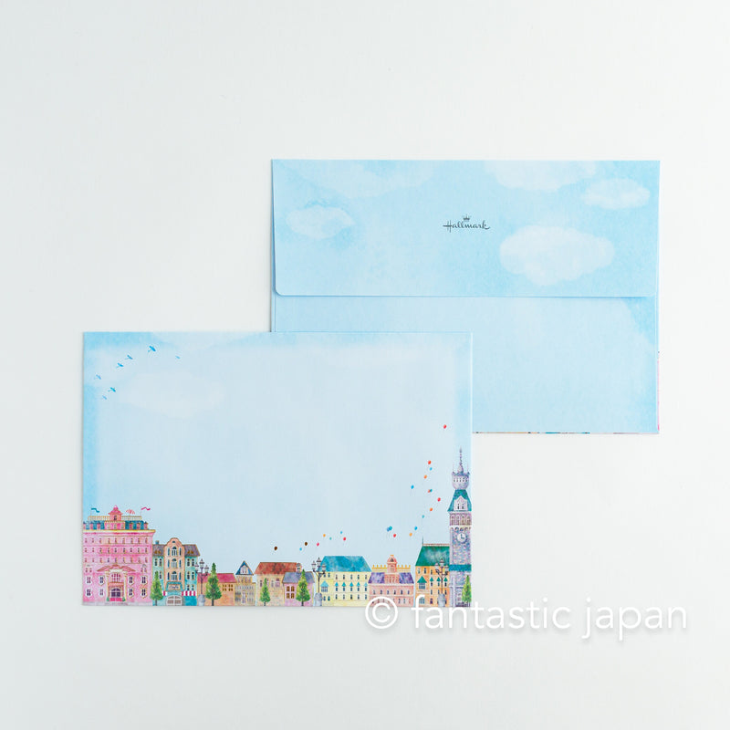 Hallmark Writing Letter Pad and Envelopes -Dramatic Days