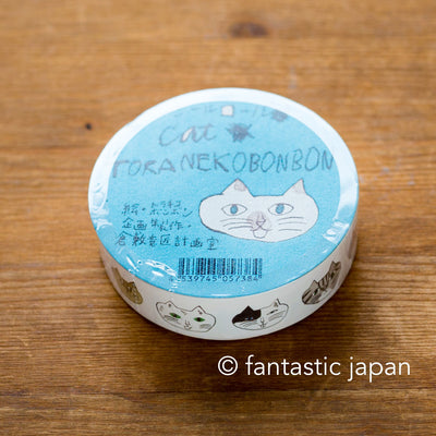 toranekobonbon roll sticker -cat small-