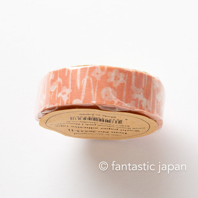 classiky washi tape -little flower "pink- " by ten to sen