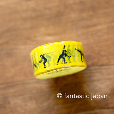 classiky washi tape -cartwheel "yellow"-  by Nancy Seki