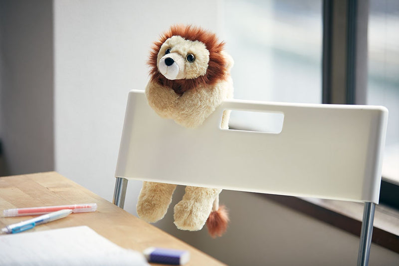 Pencil pouch -POUZOO "lion"- / animal fluffy pen case