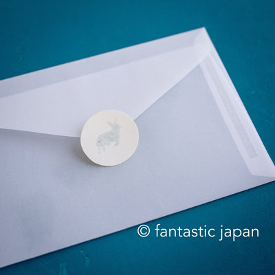 handmade Letter Writing set -rabbit- by tegamiya