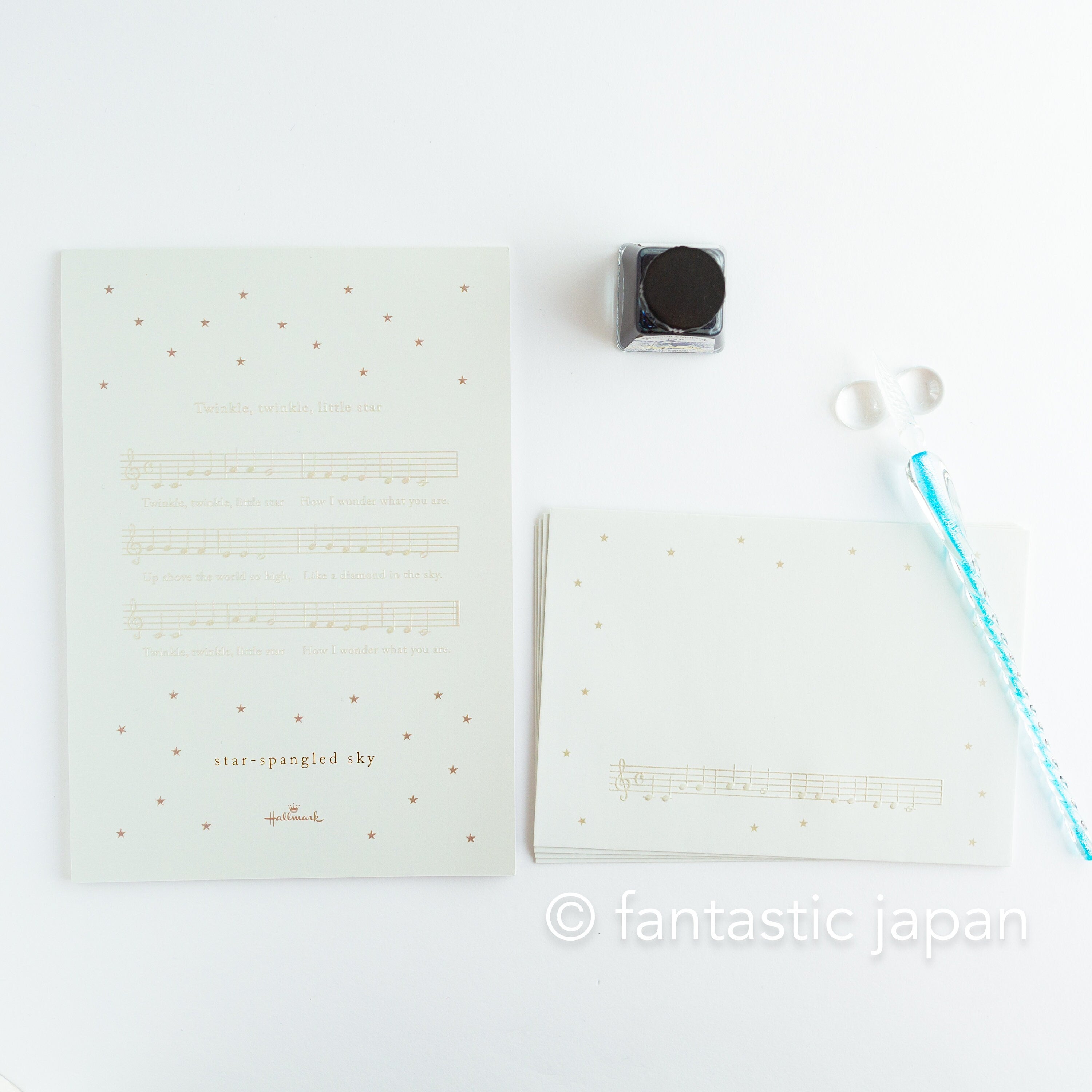 Hallmark Writing Letter Pad and Envelopes -Twinkle, twinkle little sta ...