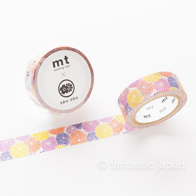 mt washi tape, SOUSOU -chrysanthemum-, MTSOU09