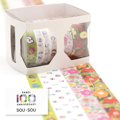 mt 100 anniversary limited edition -SOUSOU set- / set of 4 rolls