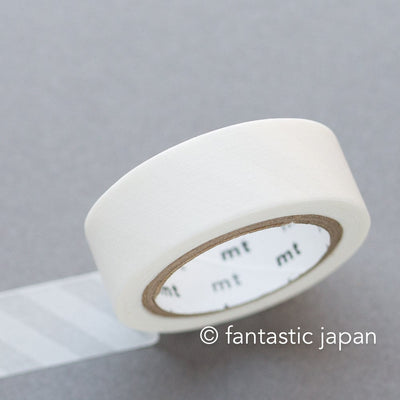 mt washi tape deco -stripe white- / MT01D379R / 15mm wide