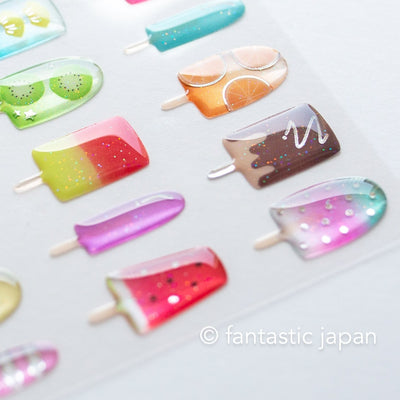 Hard gel 3D sticker -ice candy-