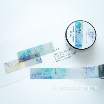 YOHAKU Clear masking tape - document - / CT-009