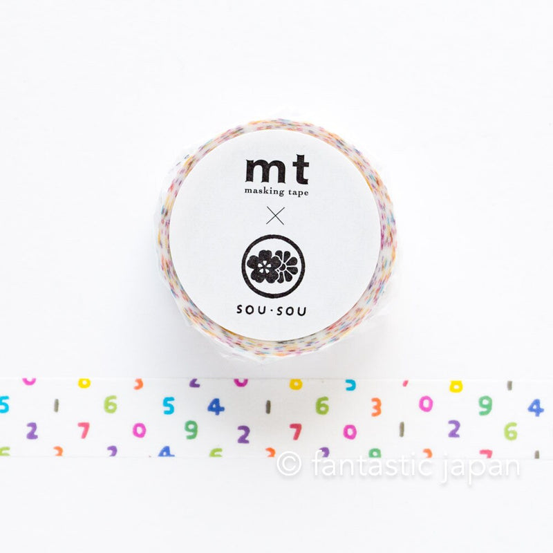 mt washi tape, SOUSOU -prime number-, MTSOU23 – Fantastic Japan