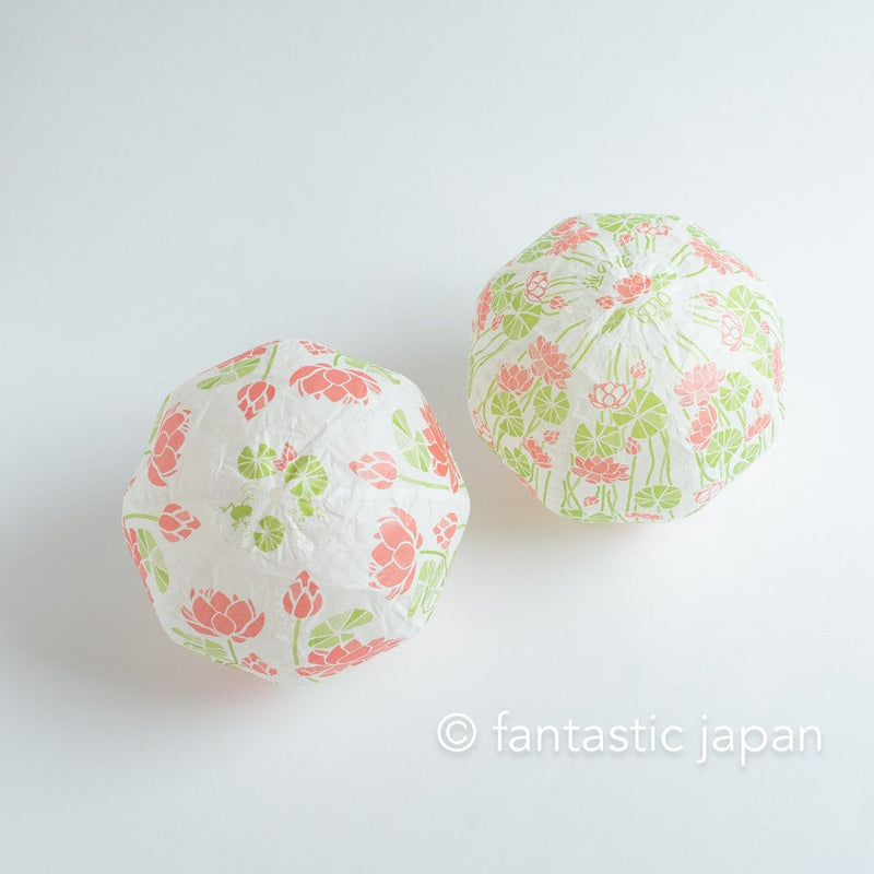 Japanese Paper Balloon -autumn Lotus-