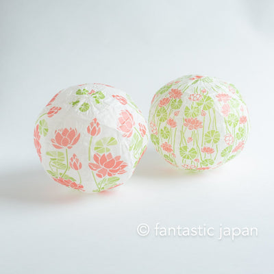 Japanese Paper Balloon -autumn Lotus-