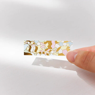 2023 new** KITTA Pre-Cut Clear Tape - KITT019 uraraka (gold foil) -