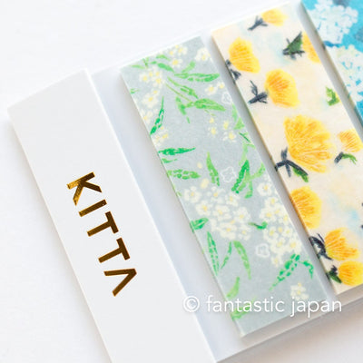 2023 new** KITTA Pre-Cut washi Tape - KITM068 flower7 -