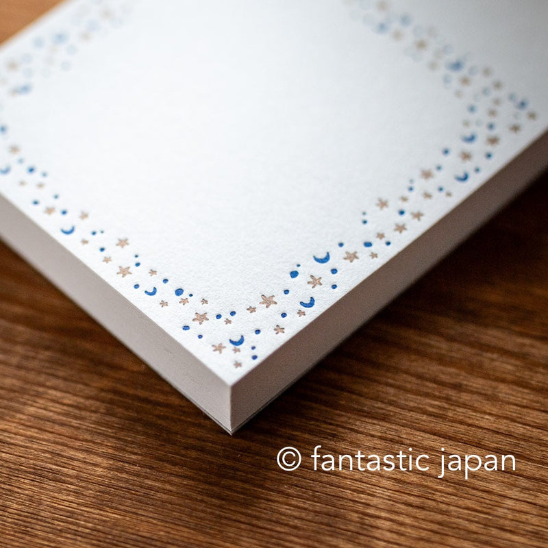 Oeda Letterpress / Label book niconeco collaboration -starry sky-