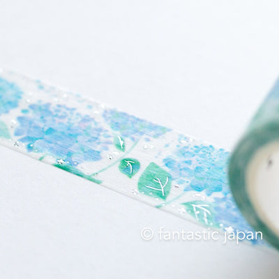 Masking Tape -blue hydrangea-