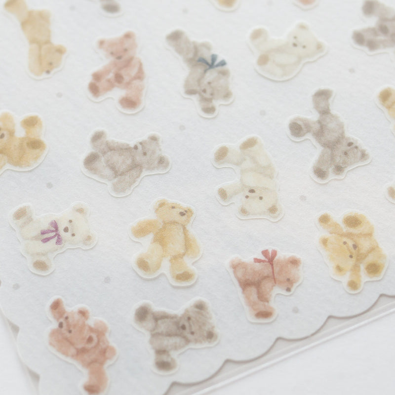 Mind Wave sticker / stuffed toy sticker -little bear-
