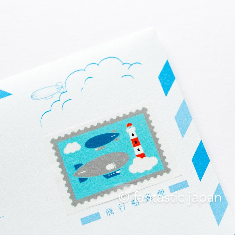kyupodo Masking Tape -Flying vehicles Above the Clouds-