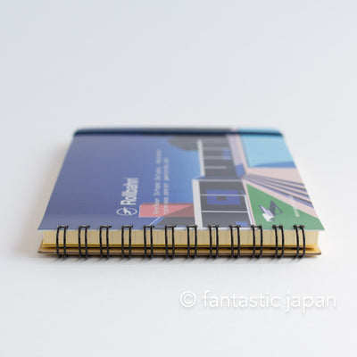 DELFONICS / Rollbahn spiral notebook Large (5" x 7.5" ) / Hiroshi Nagai -architecture-
