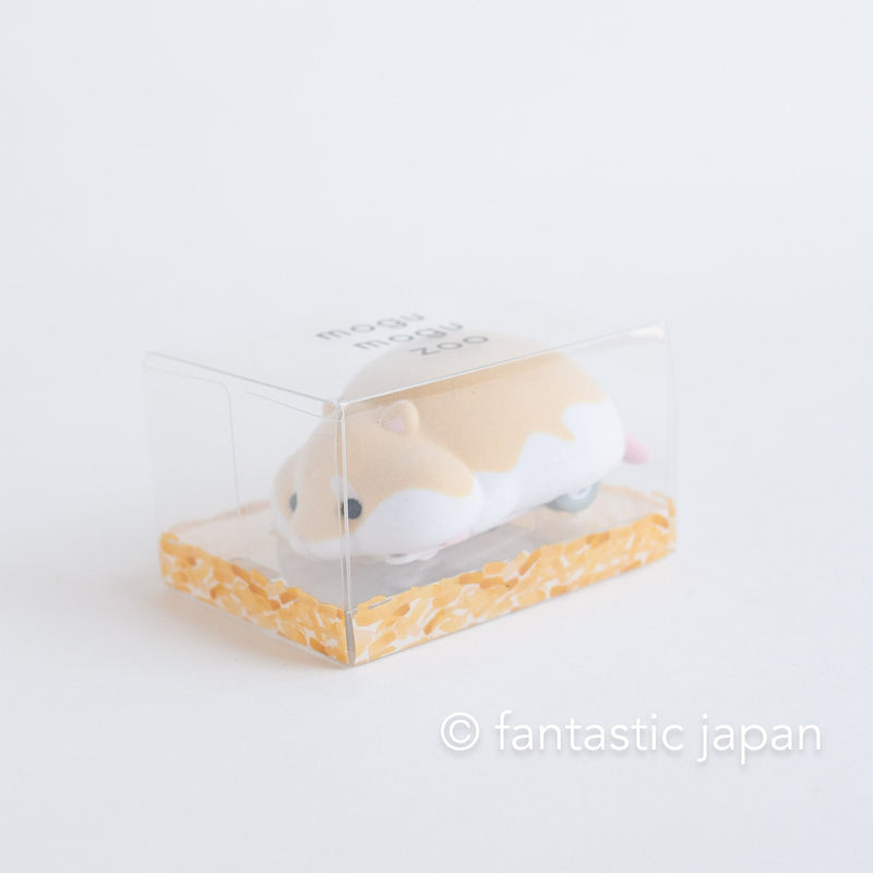 desktop mini eraser dust cleaner mogu mogu zoo - Roborovski hamster -