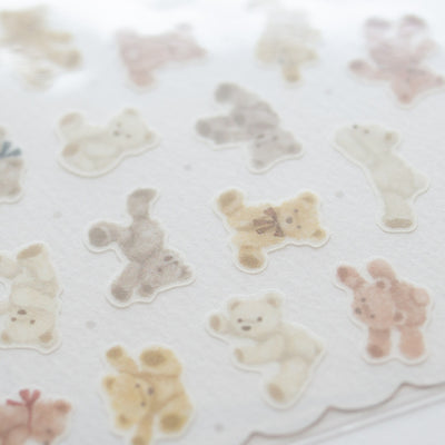 Mind Wave sticker / stuffed toy sticker -little bear-