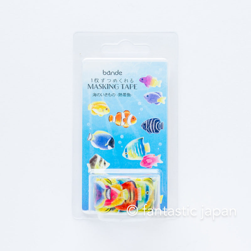 bande sticker -Tropical fish-