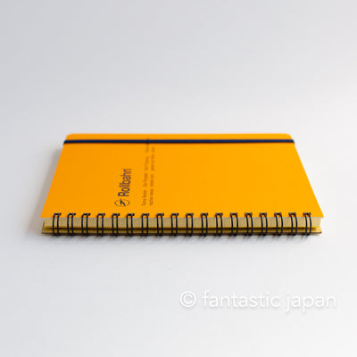 DELFONICS / Rollbahn spiral notebook Large (5.6" x 7.1" ) -yellow-