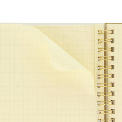 DELFONICS / Rollbahn spiral notebook Large (5.6" x 7.1" )  -lentement "cat"-