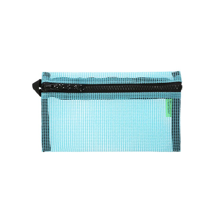DELFONICS / Kontur Flat mesh pen case -mint-