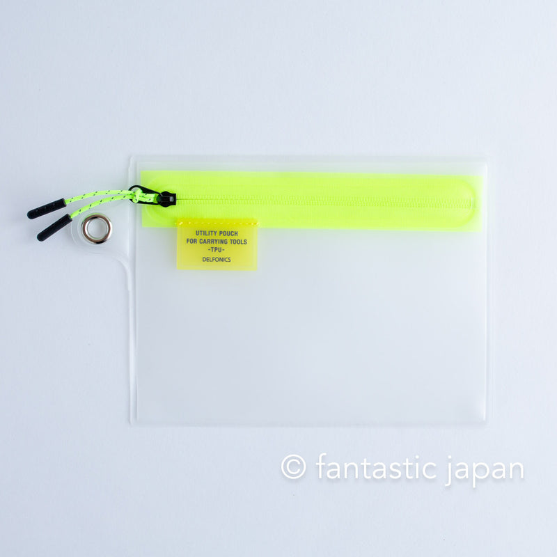 DELFONICS / Inner Carrying semi-translucent Flat Case / pop -clear-