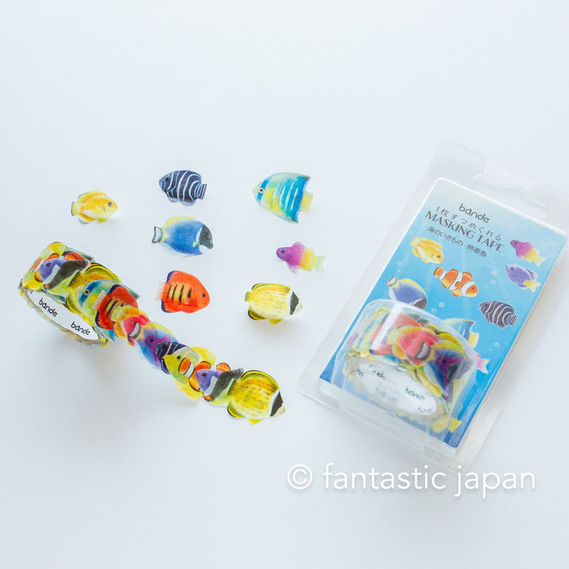 bande sticker -Tropical fish-
