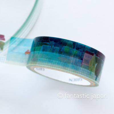 Clear Tape with perforated line  - seanery - by Miki Tamura
