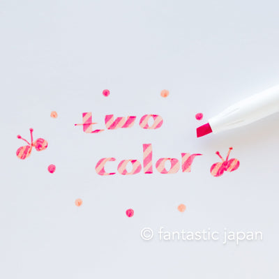 PILOT ILMILY Color two color Marker -cherrypeach-