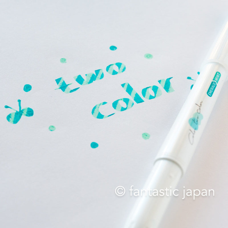 PILOT ILMILY Color two color Marker -emeraldmint-