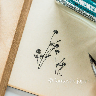 YOHAKU stamp - summer garden - / S-041