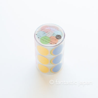 Polk Dot roll sticker -candy can-