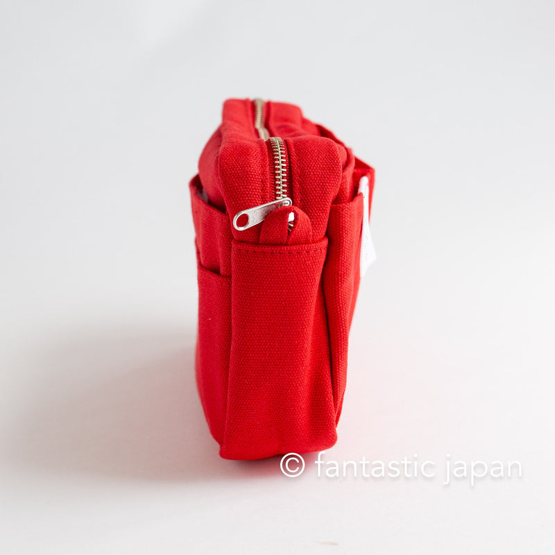 DELFONICS / 10 pocket Inner Carrying bag / S size -red-