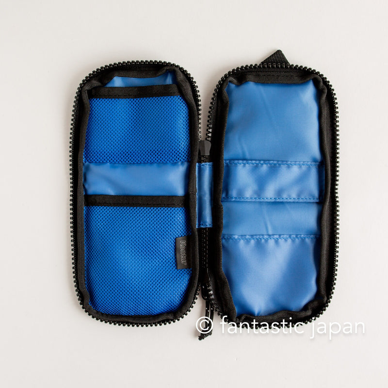 DELFONICS / Kontur round pen case -dark blue-