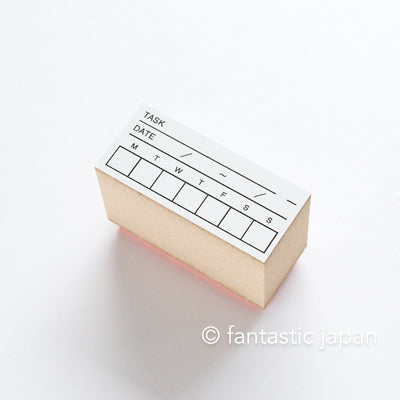 mizushima rubber stamp -week task-