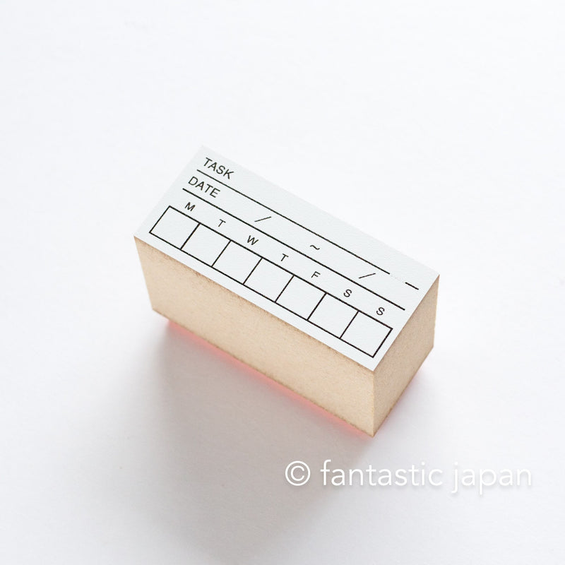 mizushima rubber stamp -week task-