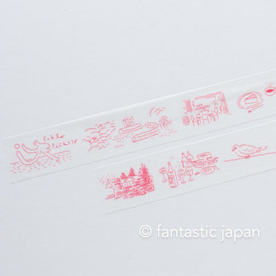 Classiky washi tape -rough sketches "france"- by ShunShun