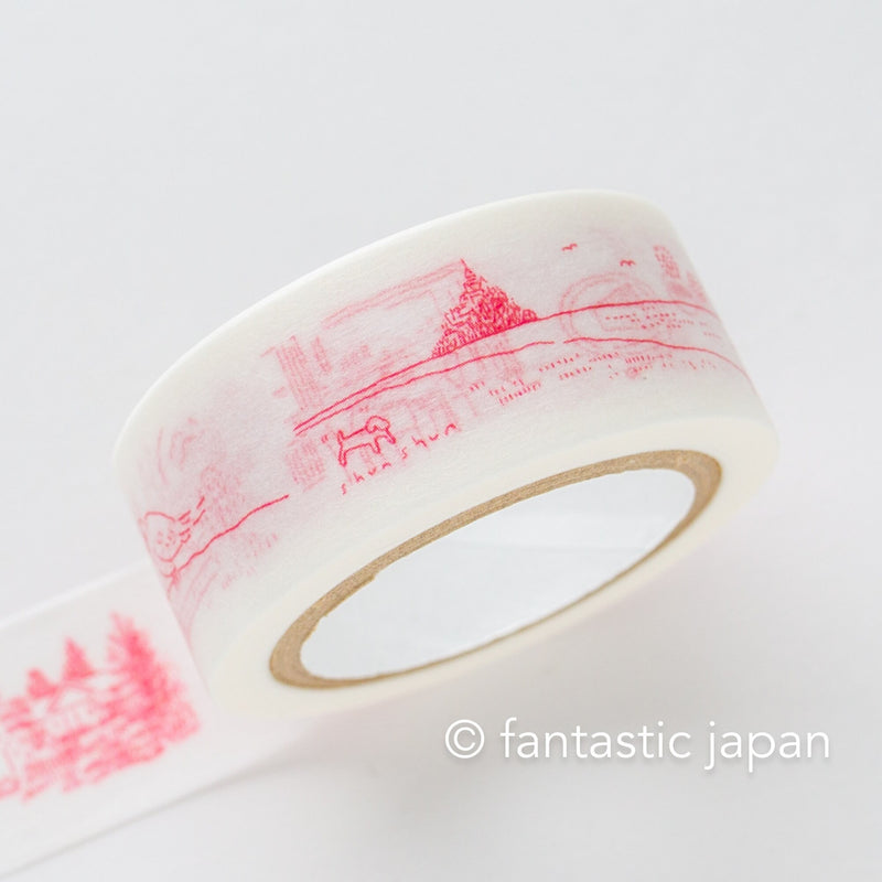 Classiky washi tape -rough sketches "france"- by ShunShun