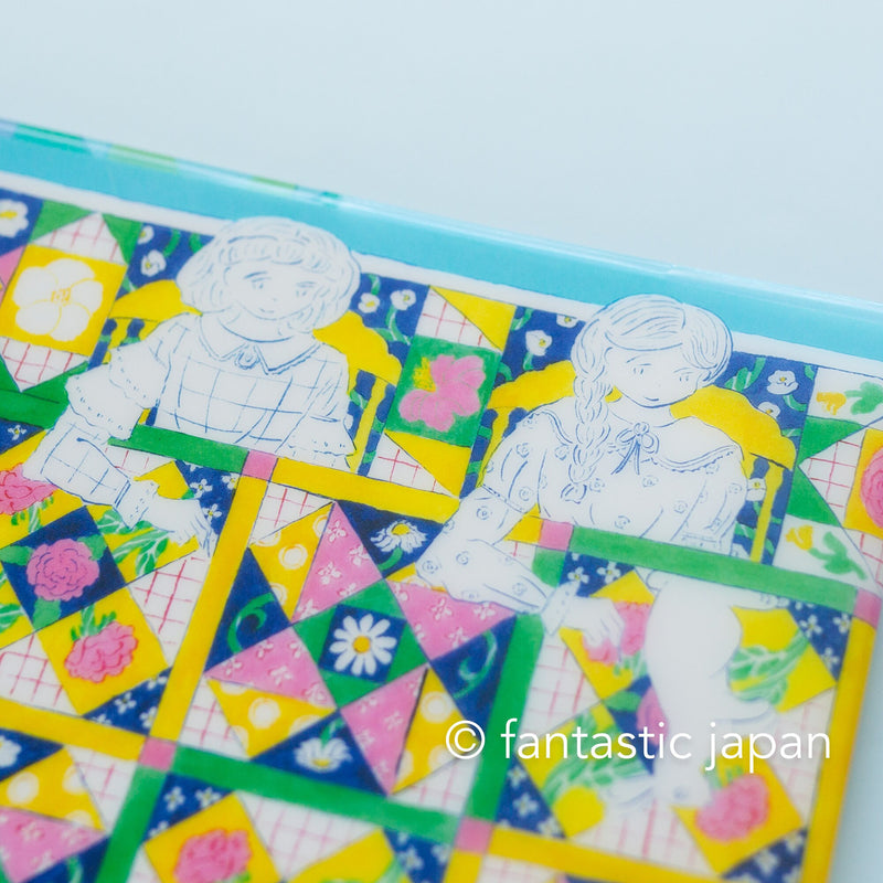 HITOTOKI Notebook -square size "quilt"-