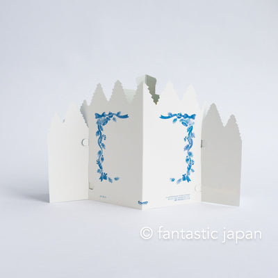 Christmas pop-up card -Holy night in the forest house-