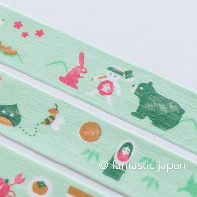 classiky washi tape -folktale of Japan "four seasons"- designed by