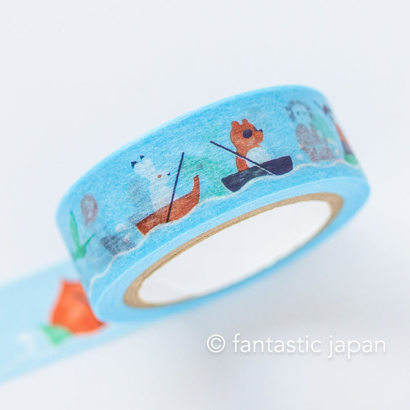 classiky washi tape -folktale of Japan "sea and river"- designed by