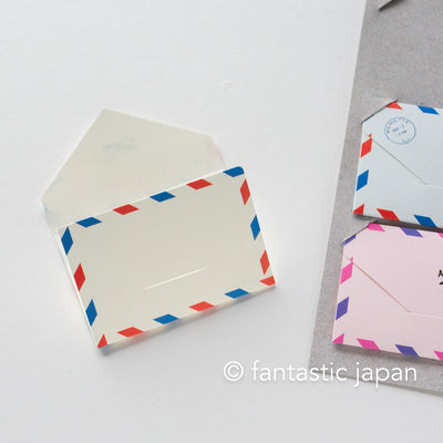 mini mini envelope card -airmail-