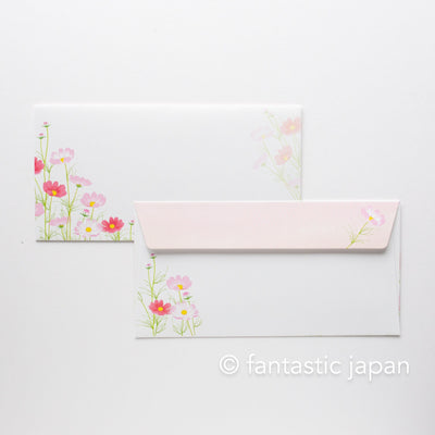 Letter Pad and Envelopes -cosmos-