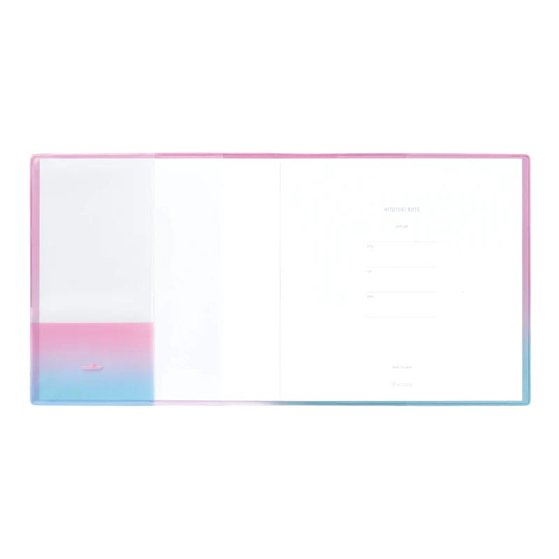 HITOTOKI Notebook -square size "sunset"-