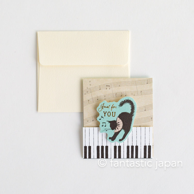 Kurahashi Rei mini card -piano-